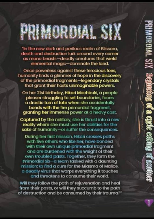 Primordial six volume 1: Beginning of a cycle end of another (Hardcover)